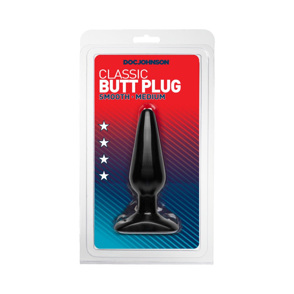 Medium Butt Plug (Black)